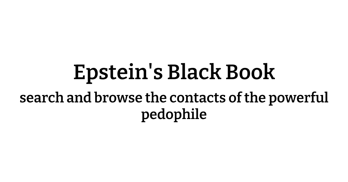 Epsteinsblackbook.com